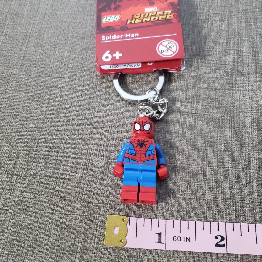 LEGO Marvel‎ Super Heroes Spider-Man Keychain - SZ OS - Picture 3 of 4